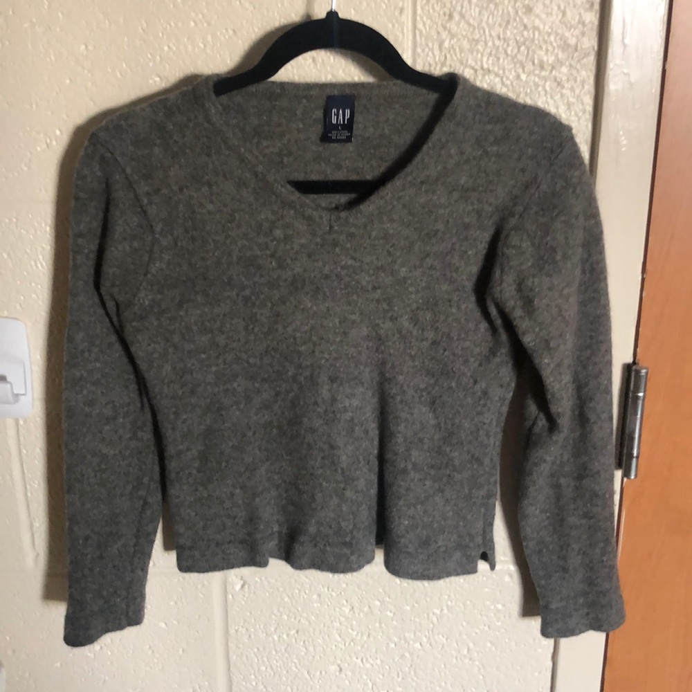 Grey Wool Sweater